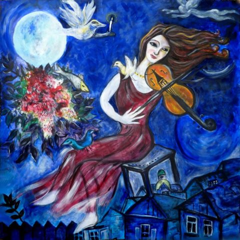 Come fiamma che brucia_MarcChagall