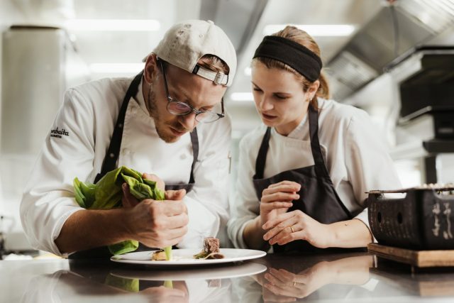 02 Ristorante Granbaita Gourmet_Chef Marc Bernardi e Sofia Parduzzi