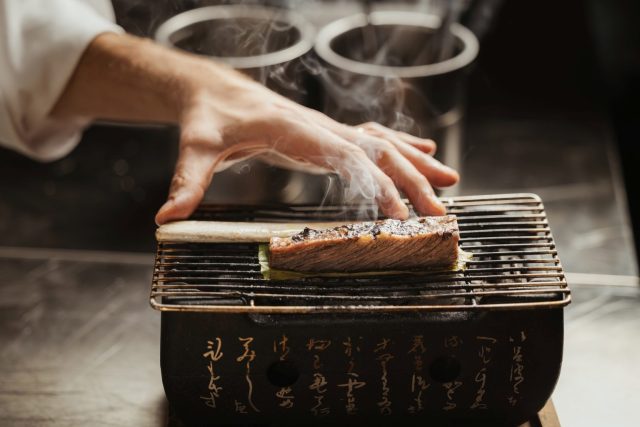 08 Ristorante Granbaita Gourmet_Costola_Cottura con Yakitori